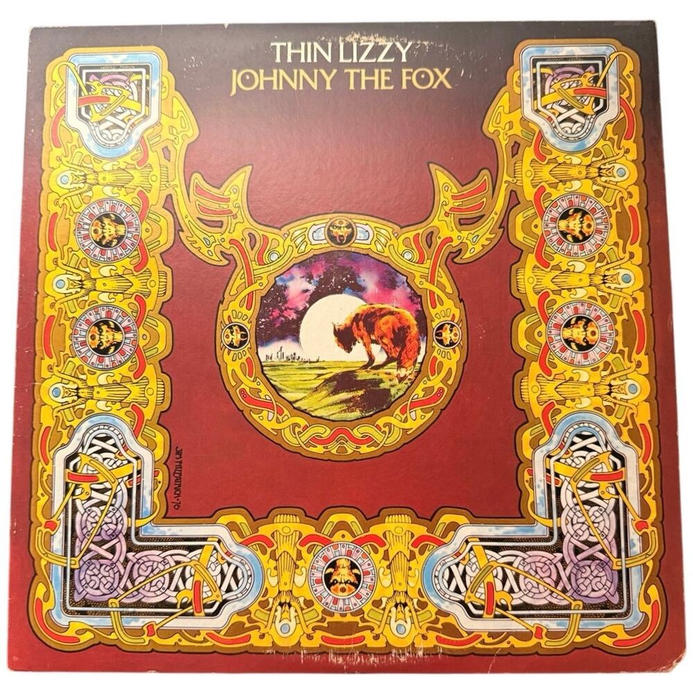 Thin Lizzy Johnny The Fox Vinyl LP 1976 US Original Skyline Label SRM-1-1119